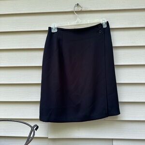 Northern Tradition Black Knee-Length A-Line Pencil Skirt for Work